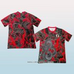 Tailandia Camiseta Japon Dragon 25-26 Negro Rojo  Tailandia Camiseta Japon Dragon 25-26 Negro Rojo