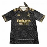 Tailandia Camiseta Real Madrid Dragon 24-25 Negro Oro