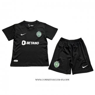 Camiseta Cuarto Sporting Nino 23-24