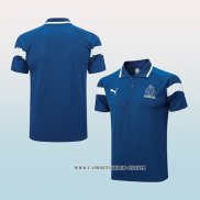 Camiseta Polo del Olympique Marsella 23-24 Azul