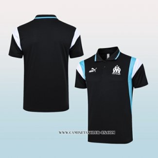 Camiseta Polo del Olympique Marsella 23-24 Negro