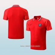 Camiseta Polo del Paris Saint-Germain 22-23 Rojo
