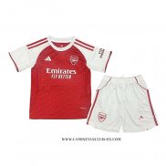 Camiseta Primera Arsenal Nino 25-26