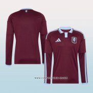 Camiseta Primera Aston Villa 26-27 Manga Larga