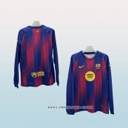 Camiseta Primera Barcelona 25-26 Manga Larga