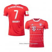 Camiseta Primera Bayern Munich Jugador Gnabry 22-23