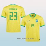 Camiseta Primera Brasil Jugador Ederson M. 2022