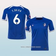 Camiseta Primera Chelsea Jugador T.Silva 23-24