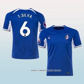 Camiseta Primera Chelsea Jugador T.Silva 23-24