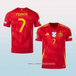 Camiseta Primera Espana Jugador Morata 2024