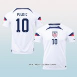 Camiseta Primera Estados Unidos Jugador Pulisic 2022