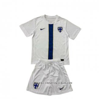 Camiseta Primera Finlandia Nino 2025