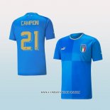 Camiseta Primera Italia Jugador Campioni 2022