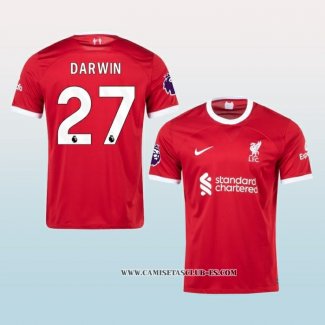 Camiseta Primera Liverpool Jugador Darwin 23-24