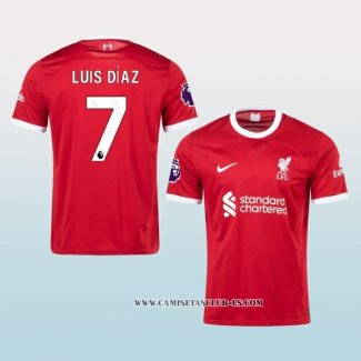 Camiseta Primera Liverpool Jugador Luis Diaz 23-24