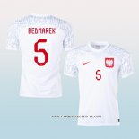 Camiseta Primera Polonia Jugador Bednarek 2022