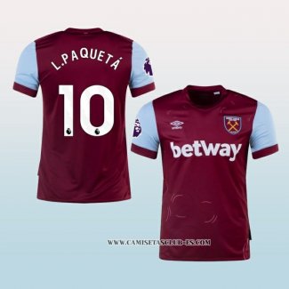 Camiseta Primera West Ham Jugador L.Paqueta 23-24