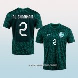 Camiseta Segunda Arabia Saudita Jugador Al-Ghannam 2022