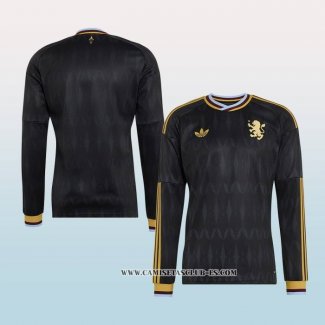 Camiseta Segunda Aston Villa 26-27 Manga Larga