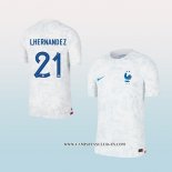 Camiseta Segunda Francia Jugador L.Hernandez 2022