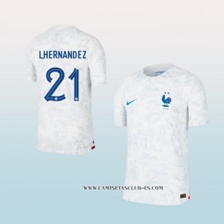 Camiseta Segunda Francia Jugador L.Hernandez 2022