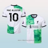 Camiseta Segunda Liverpool Jugador Mac Allister 23-24