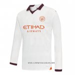 Camiseta Segunda Manchester City 23-24 Manga Larga