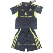 Camiseta Segunda Manchester United Portero Nino 25-26