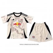 Camiseta Segunda New York Red Bulls Nino 2025