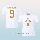 Camiseta Segunda Serbia Jugador A.Mitrovic 2022