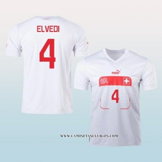 Camiseta Segunda Suiza Jugador Elvedi 2022