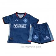 Camiseta Tercera Cruz Azul Nino 23-24