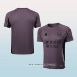 Camiseta de Entrenamiento Arsenal 24-25 Gris Purpura