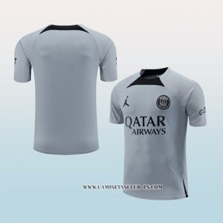 Camiseta de Entrenamiento Paris Saint-Germain Jordan 22-23 Gris