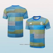Camiseta de Entrenamiento Real Madrid 25-26 Azul Verde