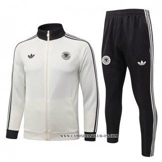 Chandal de Chaqueta del Alemania 26-27 Crema