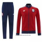 Chandal de Chaqueta del Arsenal 24-25 Rojo Negro
