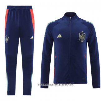 Chandal de Chaqueta del Espana 24-25 Azul