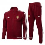 Chandal de Chaqueta del Espana 26-27 Rojo