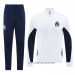 Chandal de Chaqueta del Olympique Marsella 24-25 Blanco