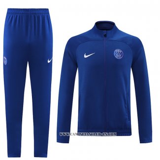Chandal de Chaqueta del Paris Saint-Germain 22-23 Azul