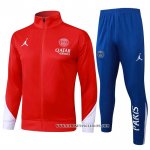 Chandal de Chaqueta del Paris Saint-Germain Nino 24-25 Rojo