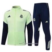 Chandal de Chaqueta del Real Madrid Nino 25-26 Verde
