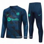 Chandal de Sudadera del Barcelona 23-24 Azul