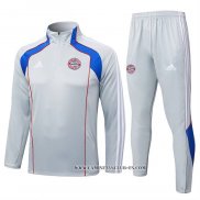 Chandal de Sudadera del Bayern Munich 25-26 Gris