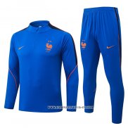 Chandal de Sudadera del Francia Nino 26-27 Azul