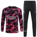 Chandal de Sudadera del Paris Saint-Germain 22-23 Negro y Rosa