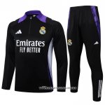 Chandal de Sudadera del Real Madrid 24-25 Negro