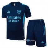 Chandal del Arsenal 25-26 Manga Corta Azul - Pantalon Corto