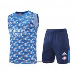 Chandal del Arsenal 22-23 Sin Mangas Azul